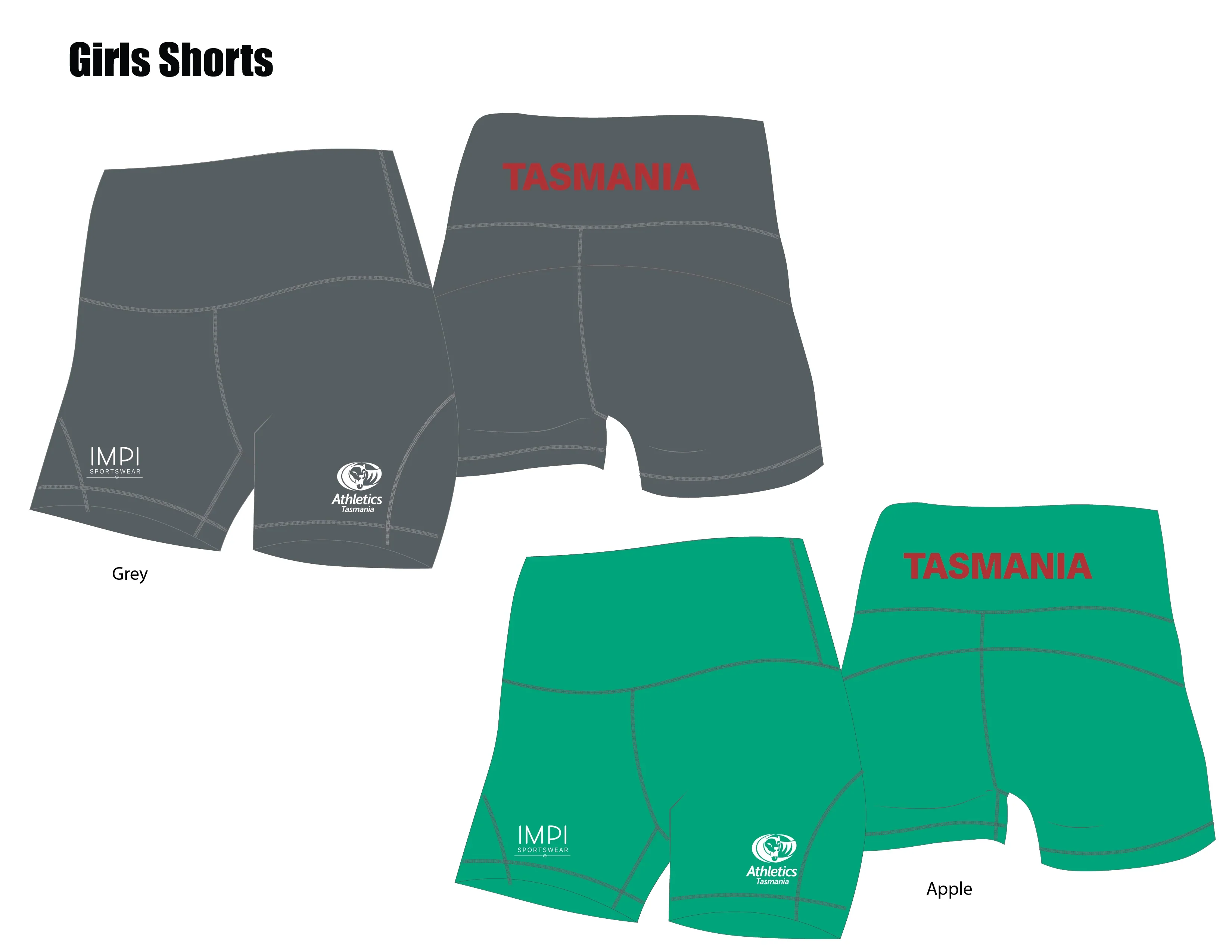 ATAS High Waist Bike Shorts - Apple Green - Image 4