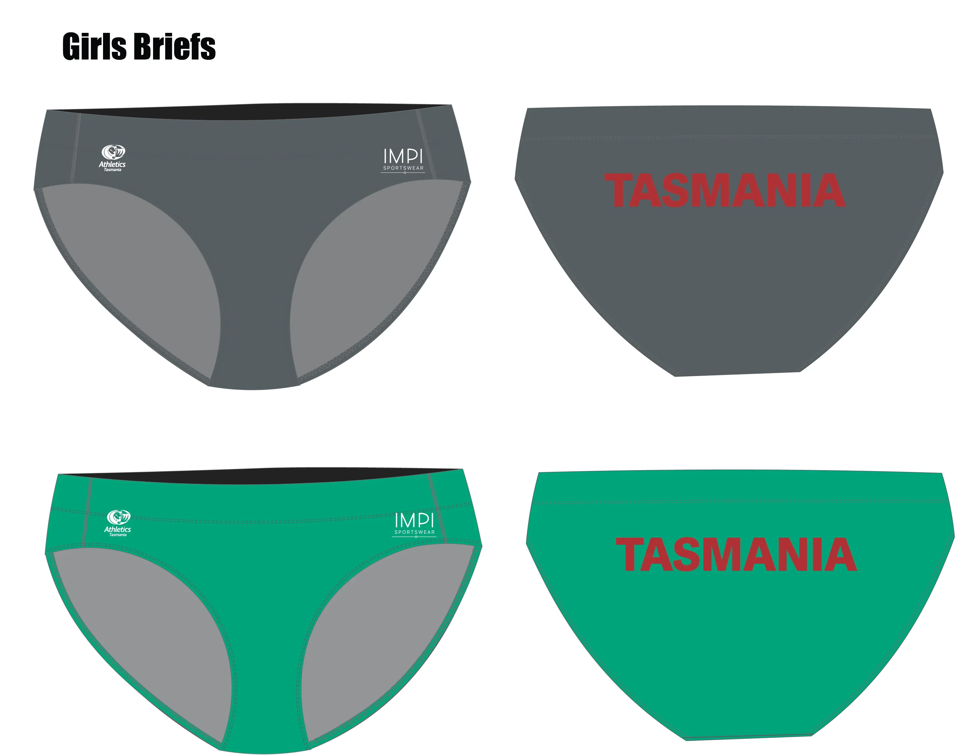 ATAS Girls Racing Brief - Apple Green - Image 7