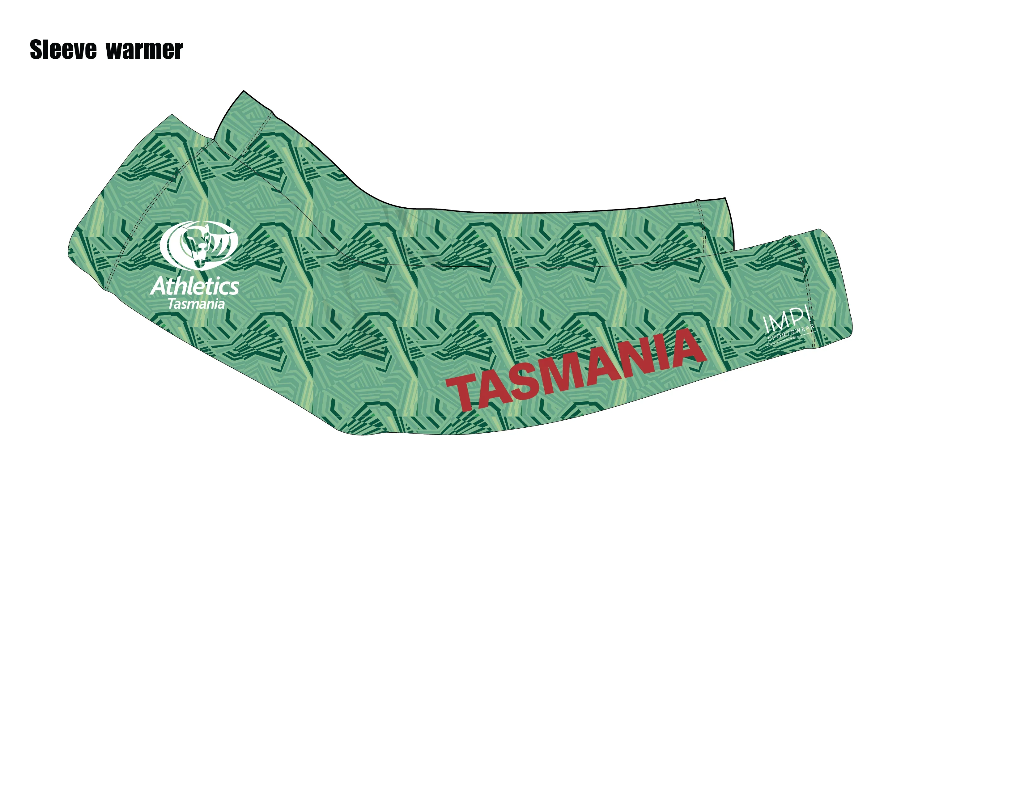 ATAS Unisex Green Arm Sleeves