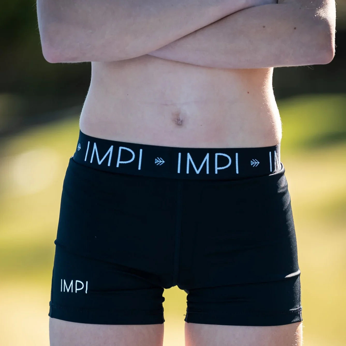 IMPI Elastic Bike Shorts - Black Essentials - Image 5