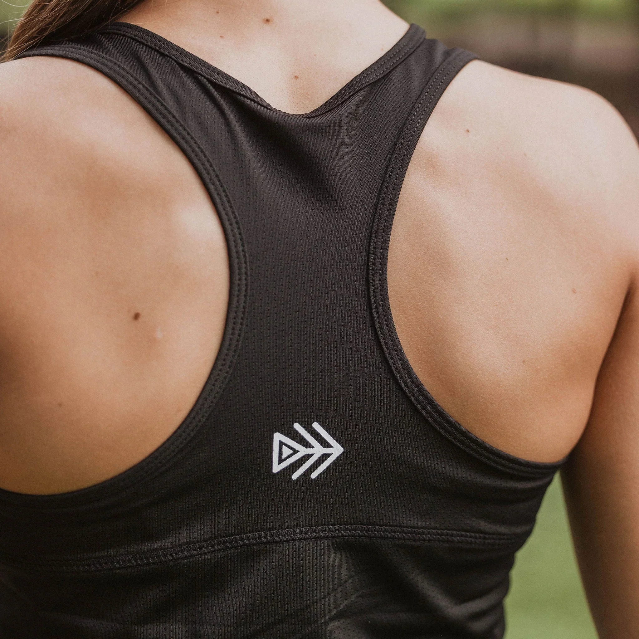 IMPI Fitted Running Singlet -  Black - Image 4