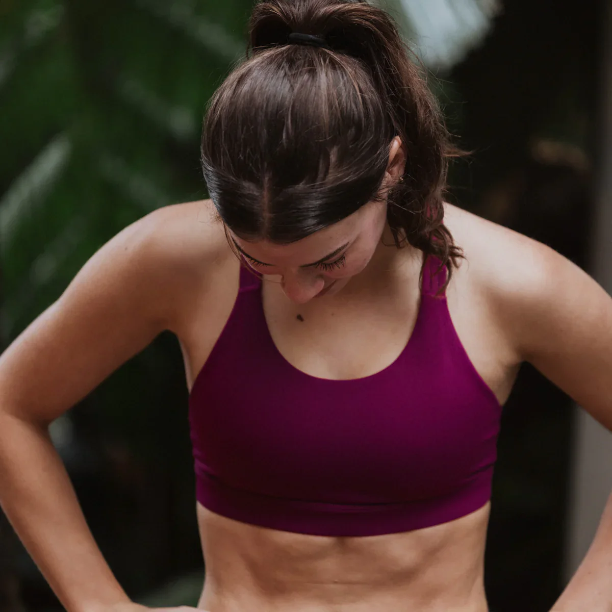 IMPI Running 6 Strap Bra Top - Berry - Image 6