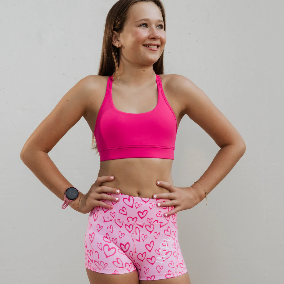 IMPI Running Loop Bra Top - Magnetic Pink - Image 8