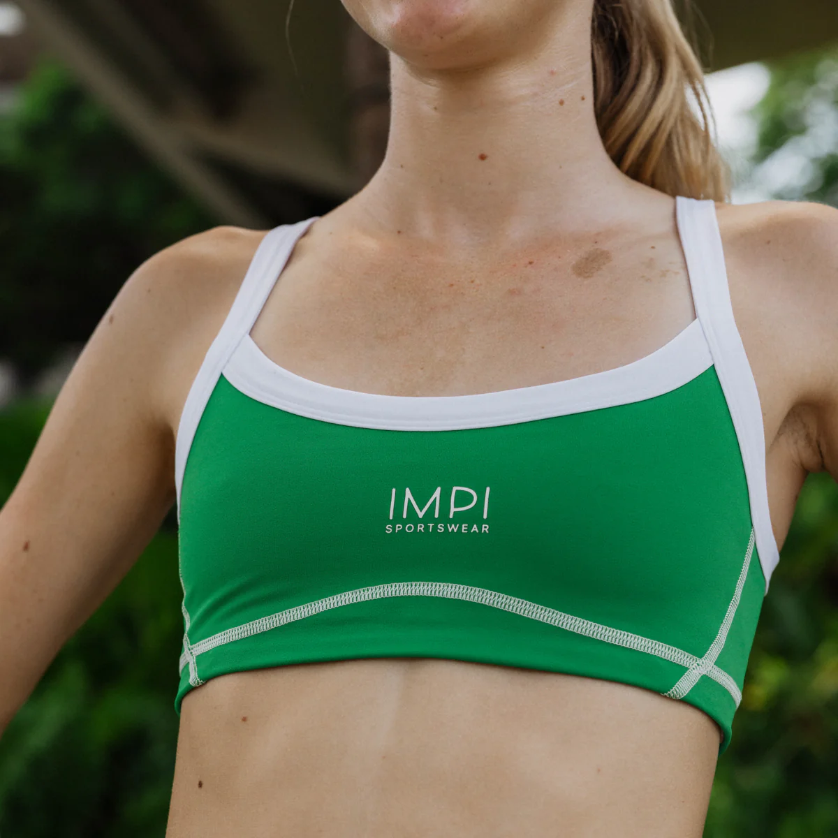 IMPI The Varsity Crop - Irish Green - Image 6