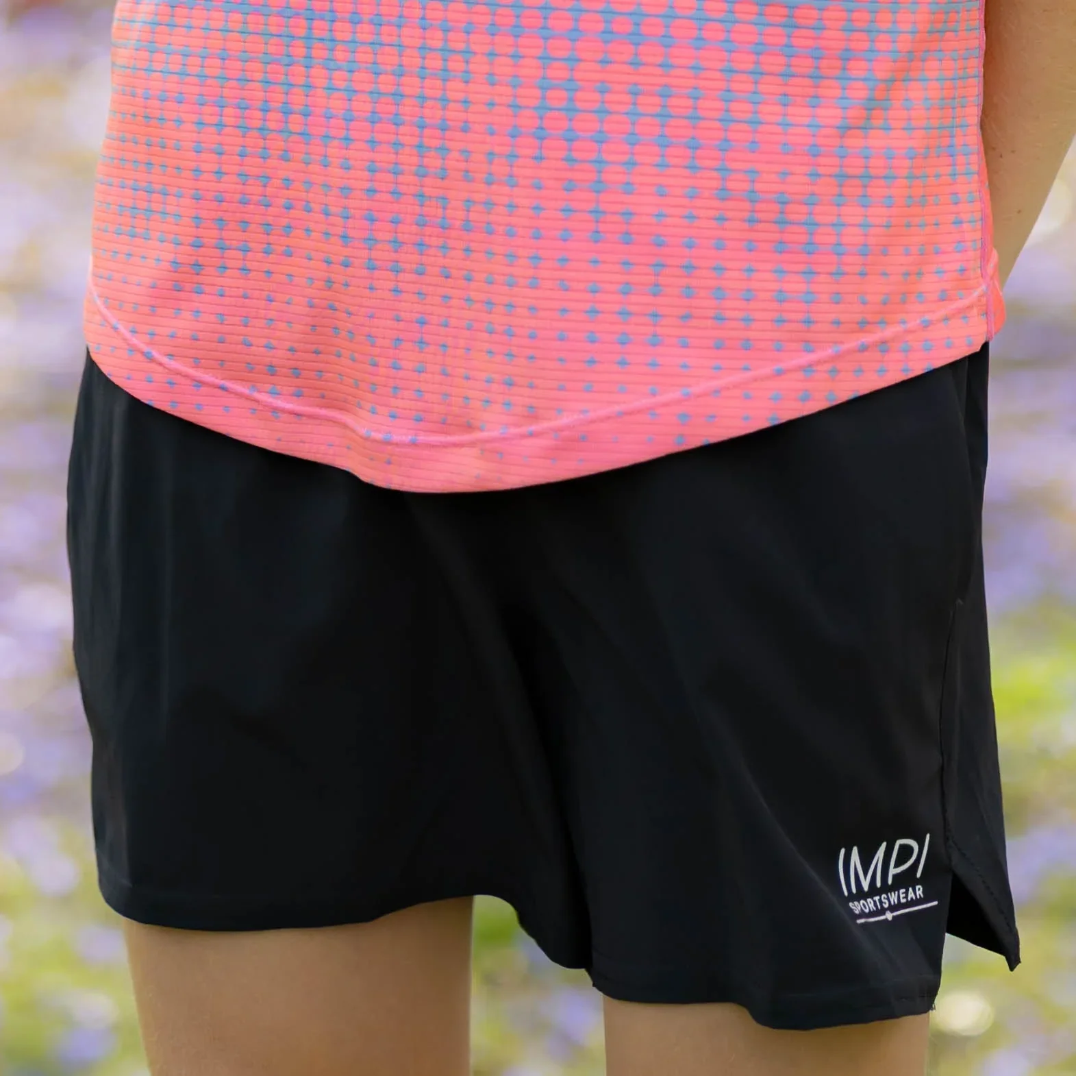 IMPI Boys Running Short - Black