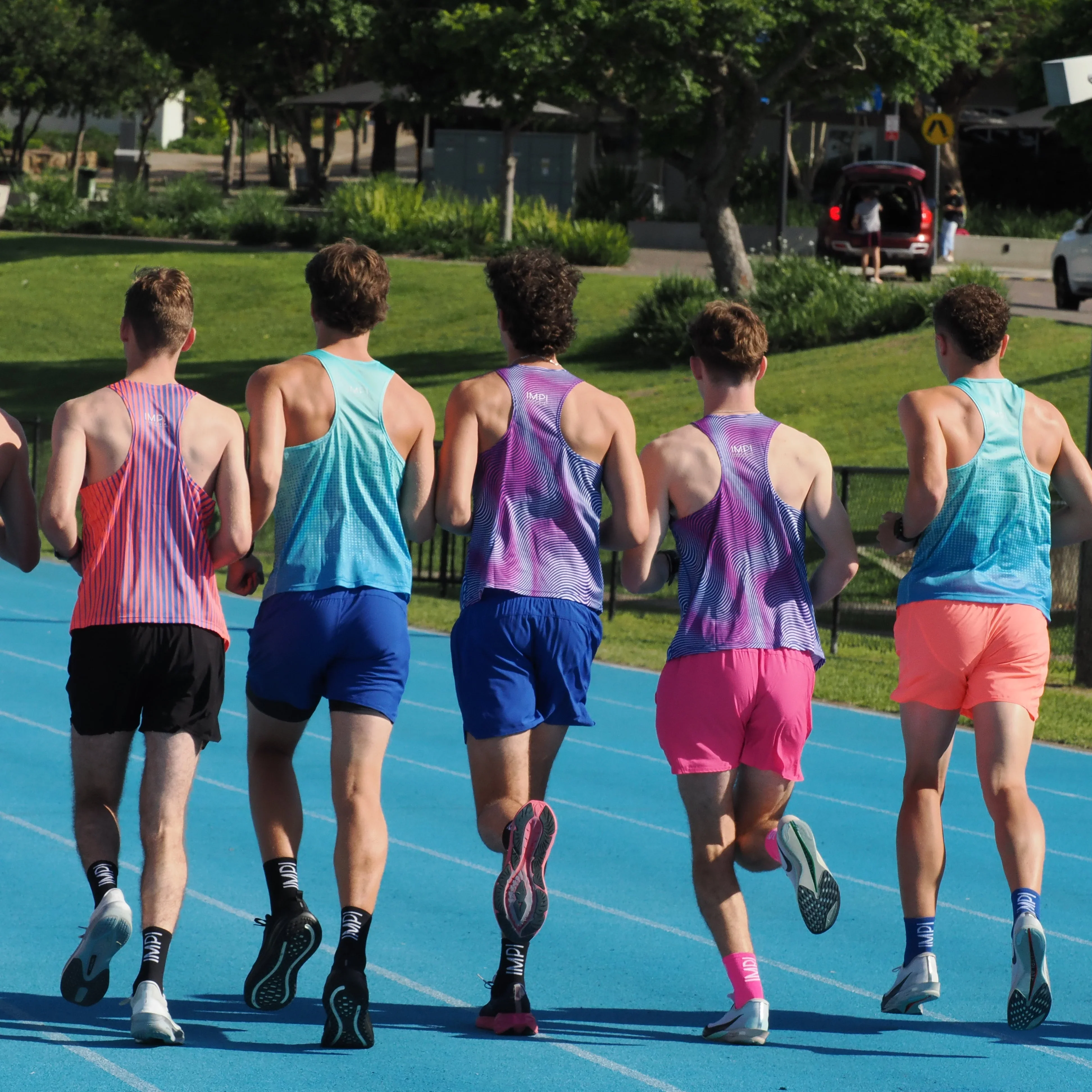 IMPI Boys Running Short - Cobalt - Image 5