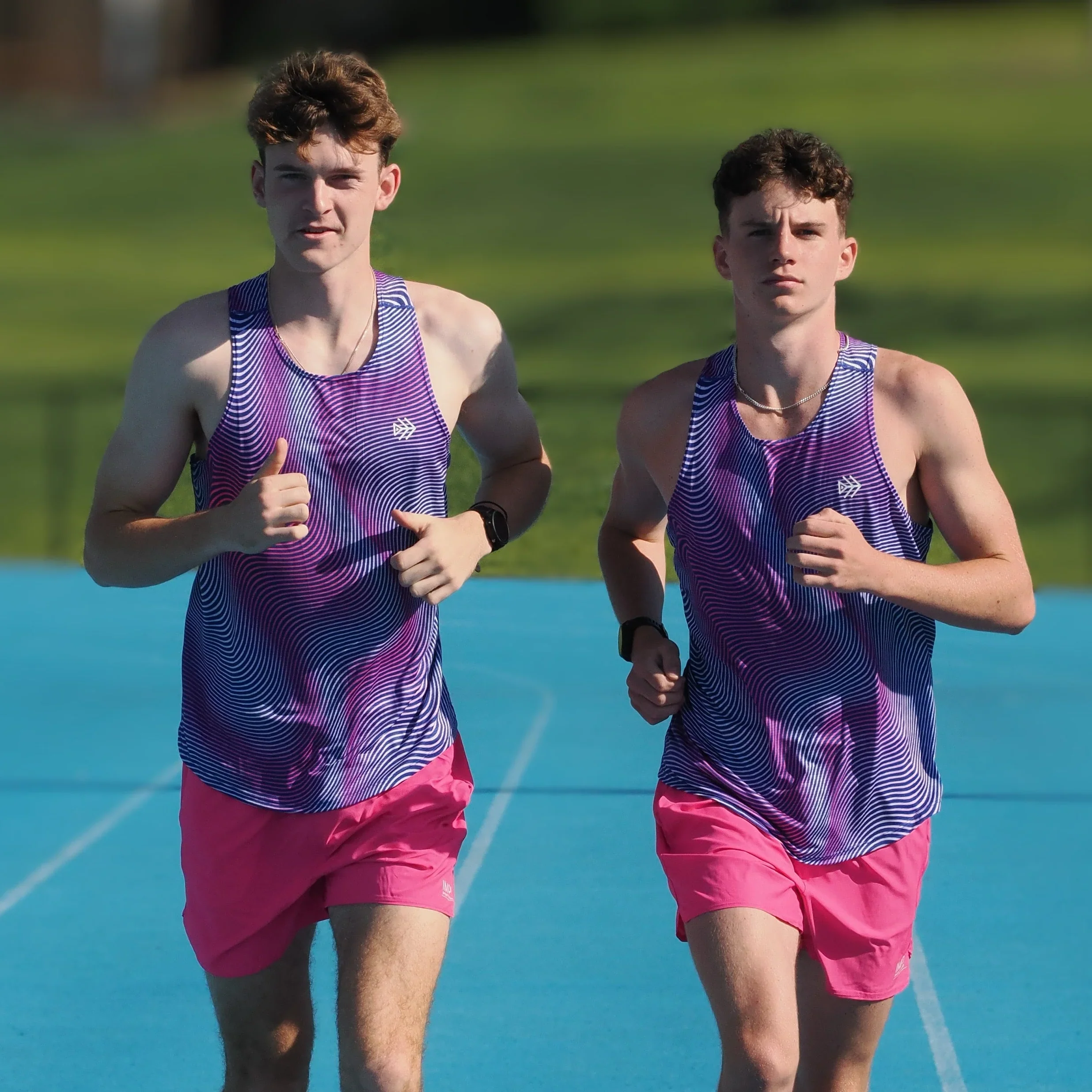 IMPI Boys Running Short - Hot Pink - Image 3