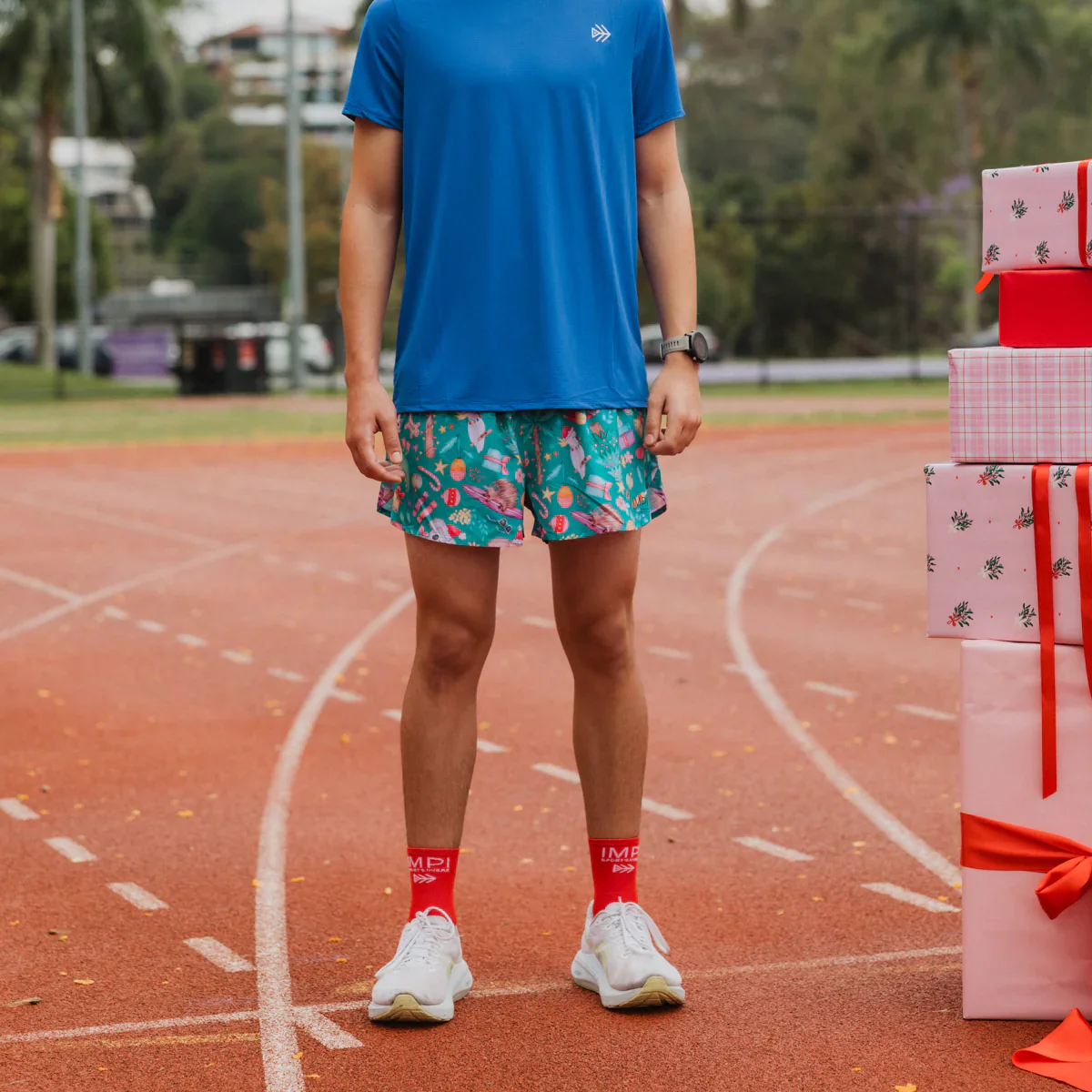 IMPI Boys Splittie Running Short - Xmas Fun - Image 11