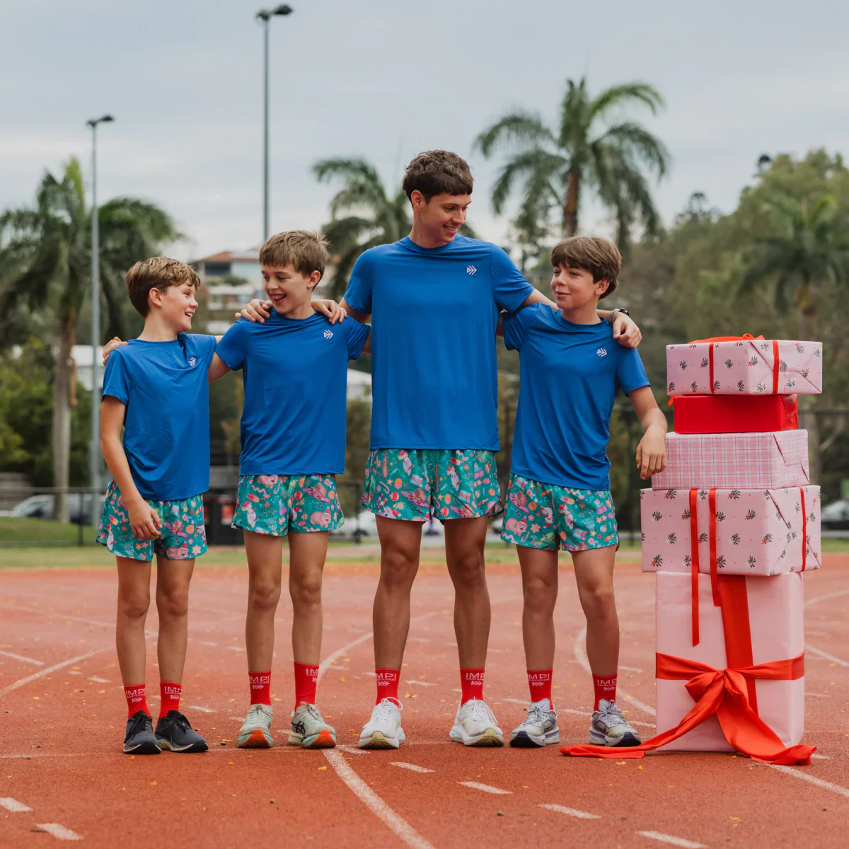 IMPI Boys Splittie Running Short - Xmas Fun - Image 18