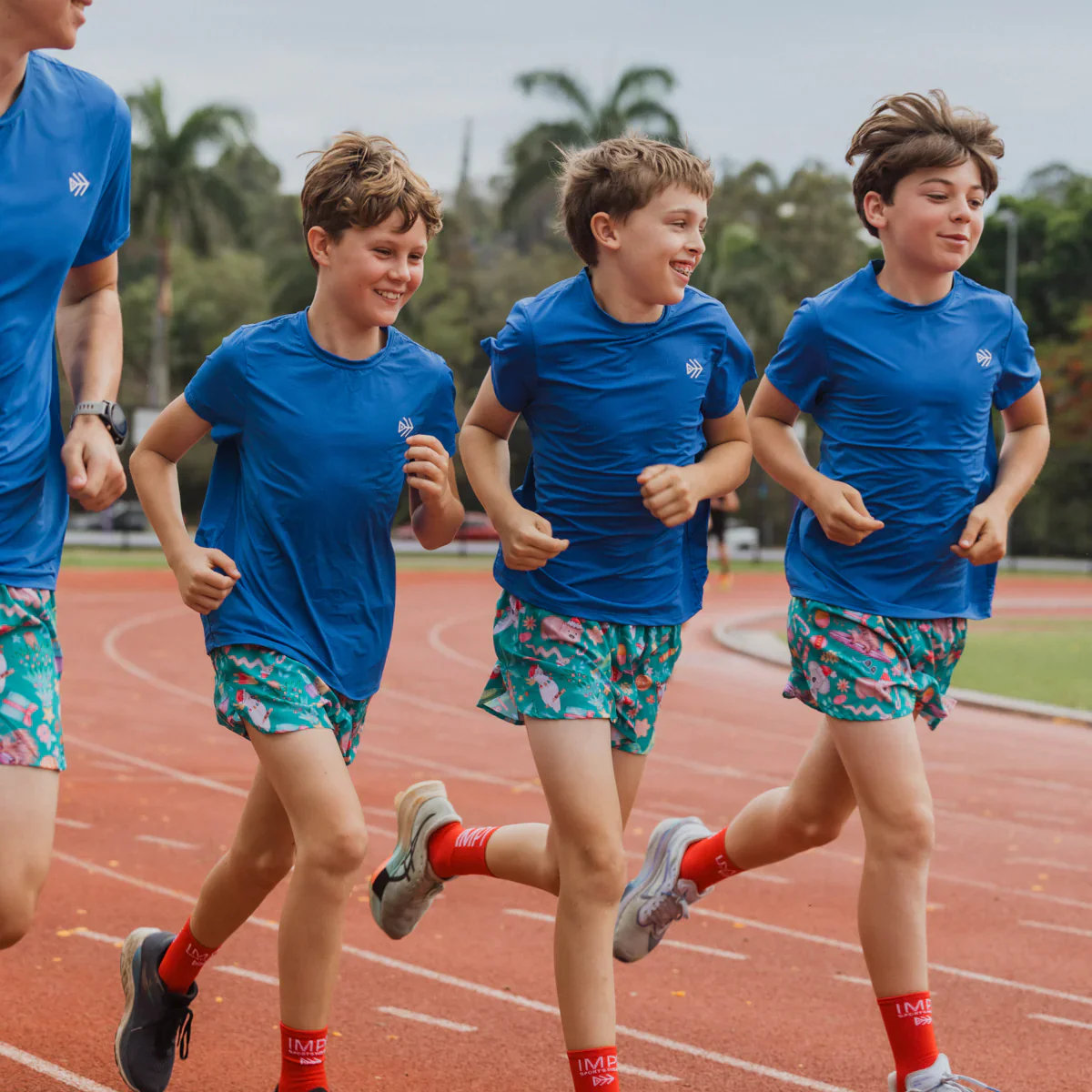 IMPI Boys Splittie Running Short - Xmas Fun - Image 4