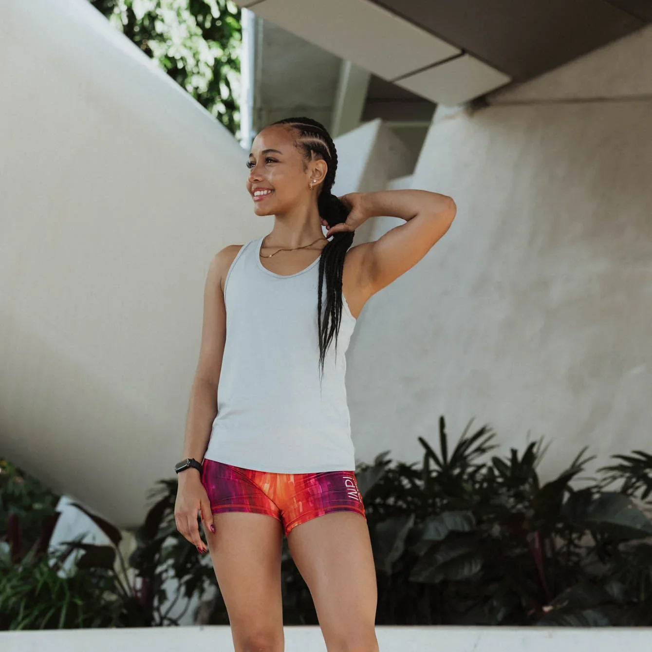 IMPI Fitted Running Singlet - Grey - Image 10
