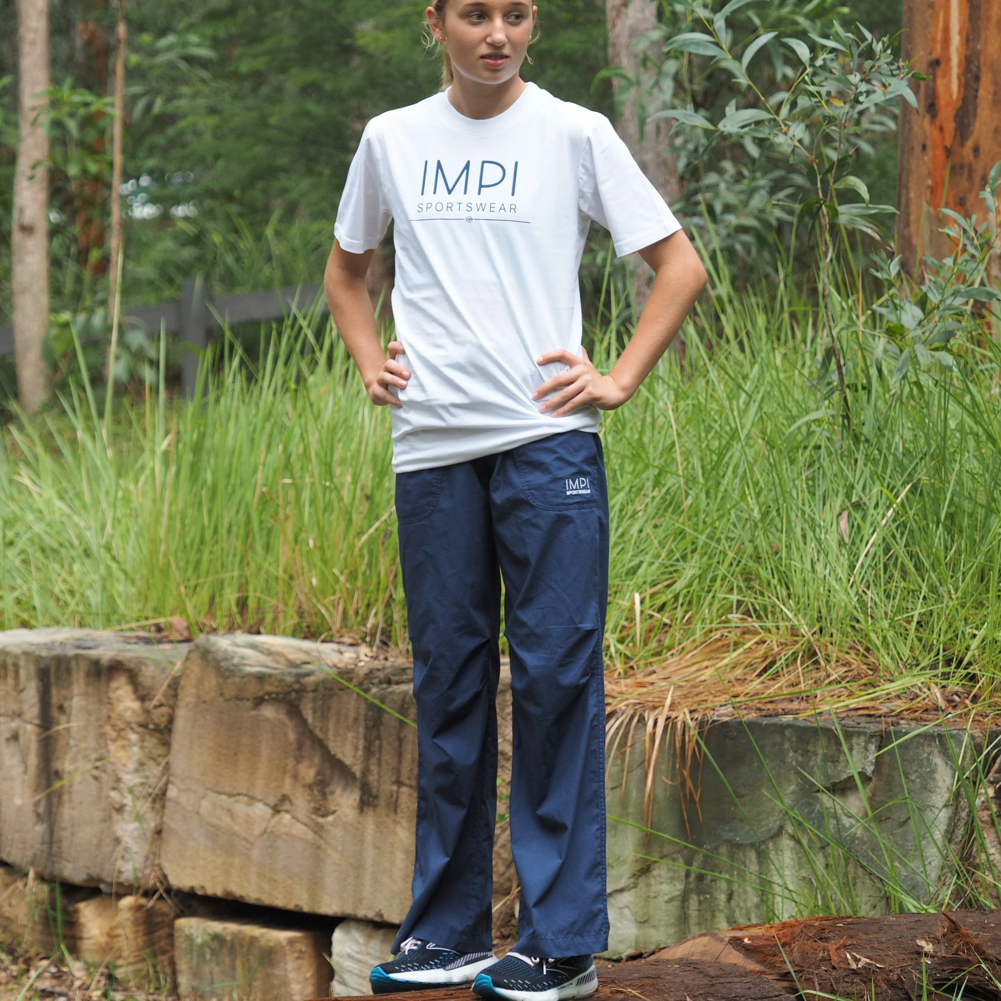 IMPI Active Cotton Pant - Navy - Image 4