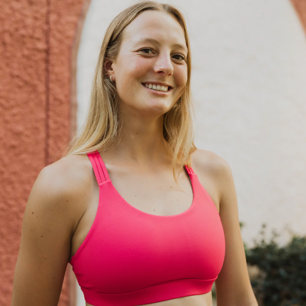 IMPI Running 6 Strap Bra Top - Watermelon - Image 2