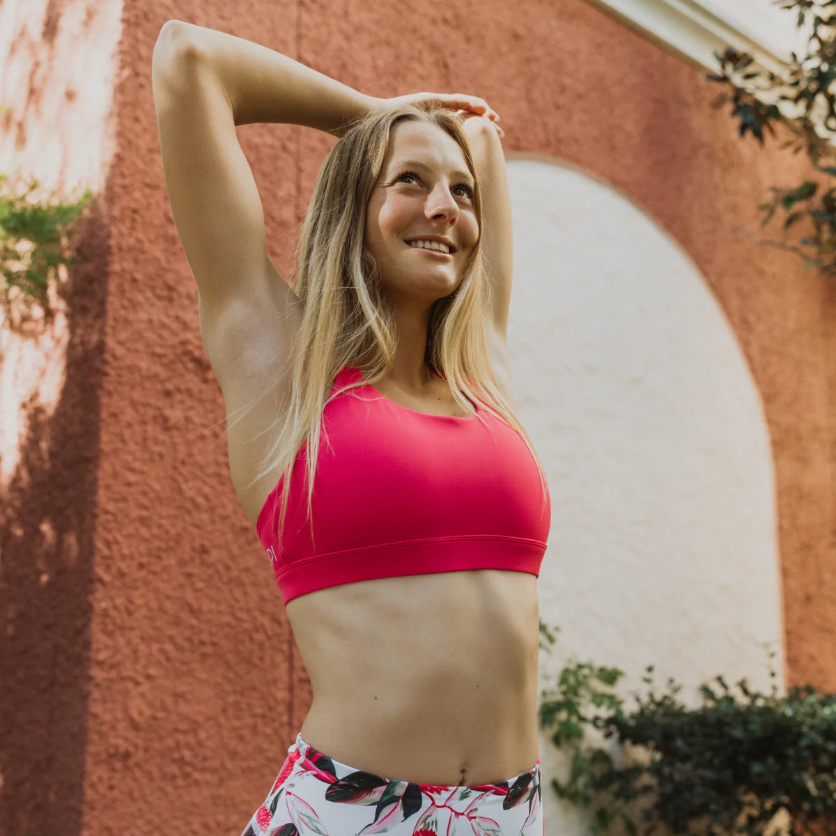 IMPI Running 6 Strap Bra Top - Watermelon - Image 4