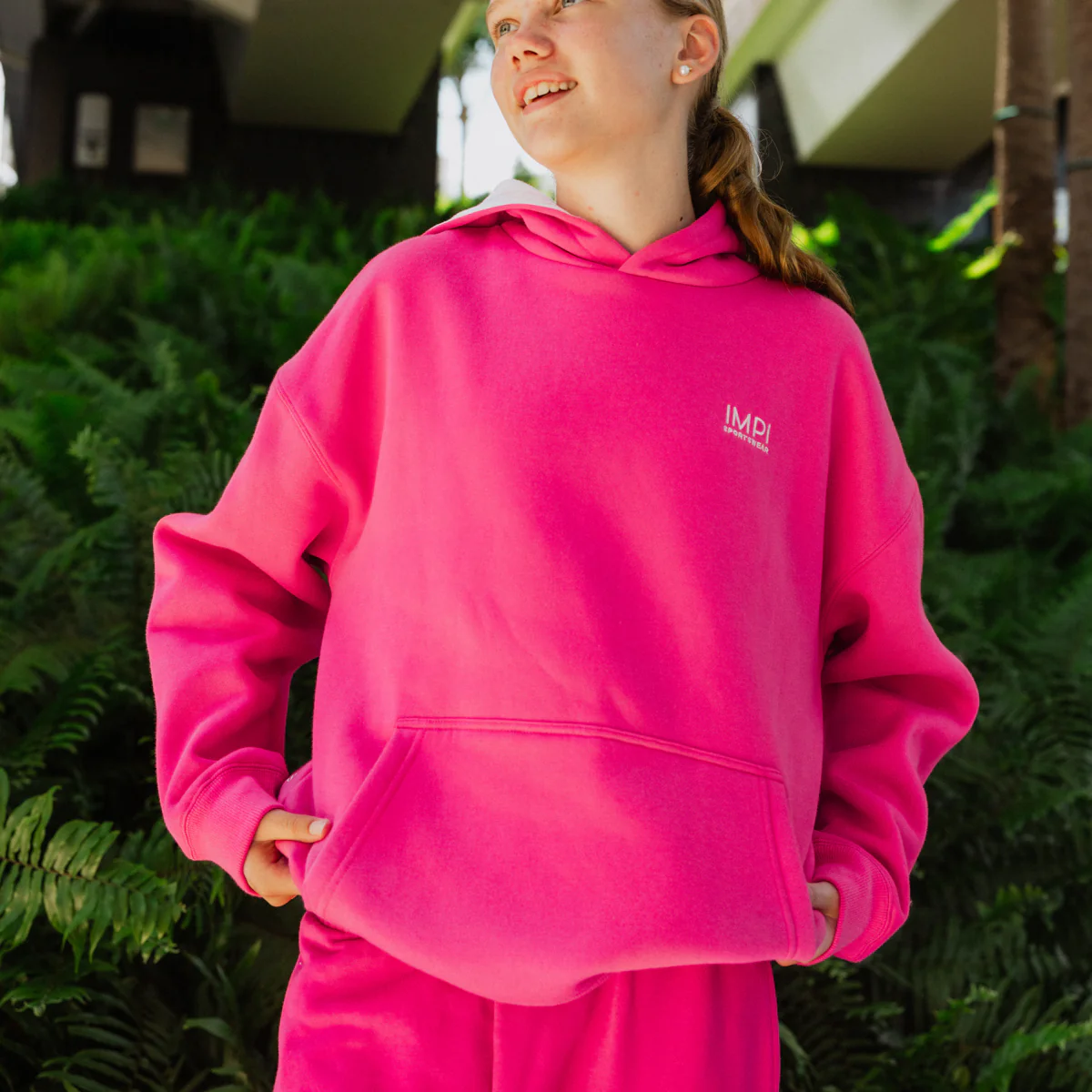 IMPI Hoodie - Barbie Pink - Image 4