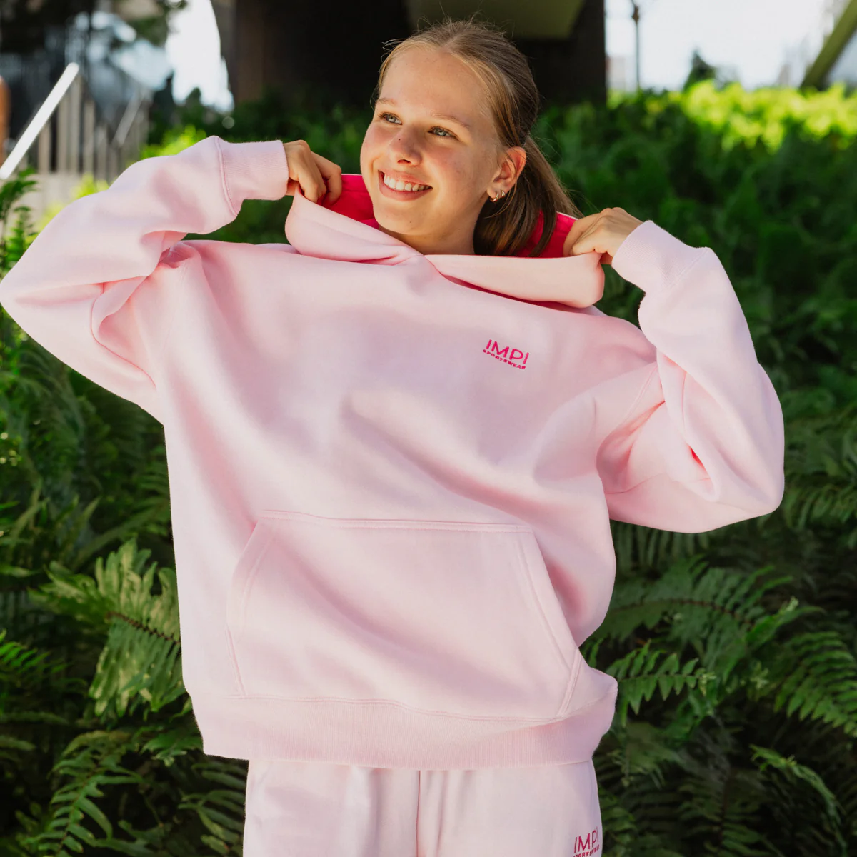 IMPI Hoodie - Sorbet Pink - Image 4
