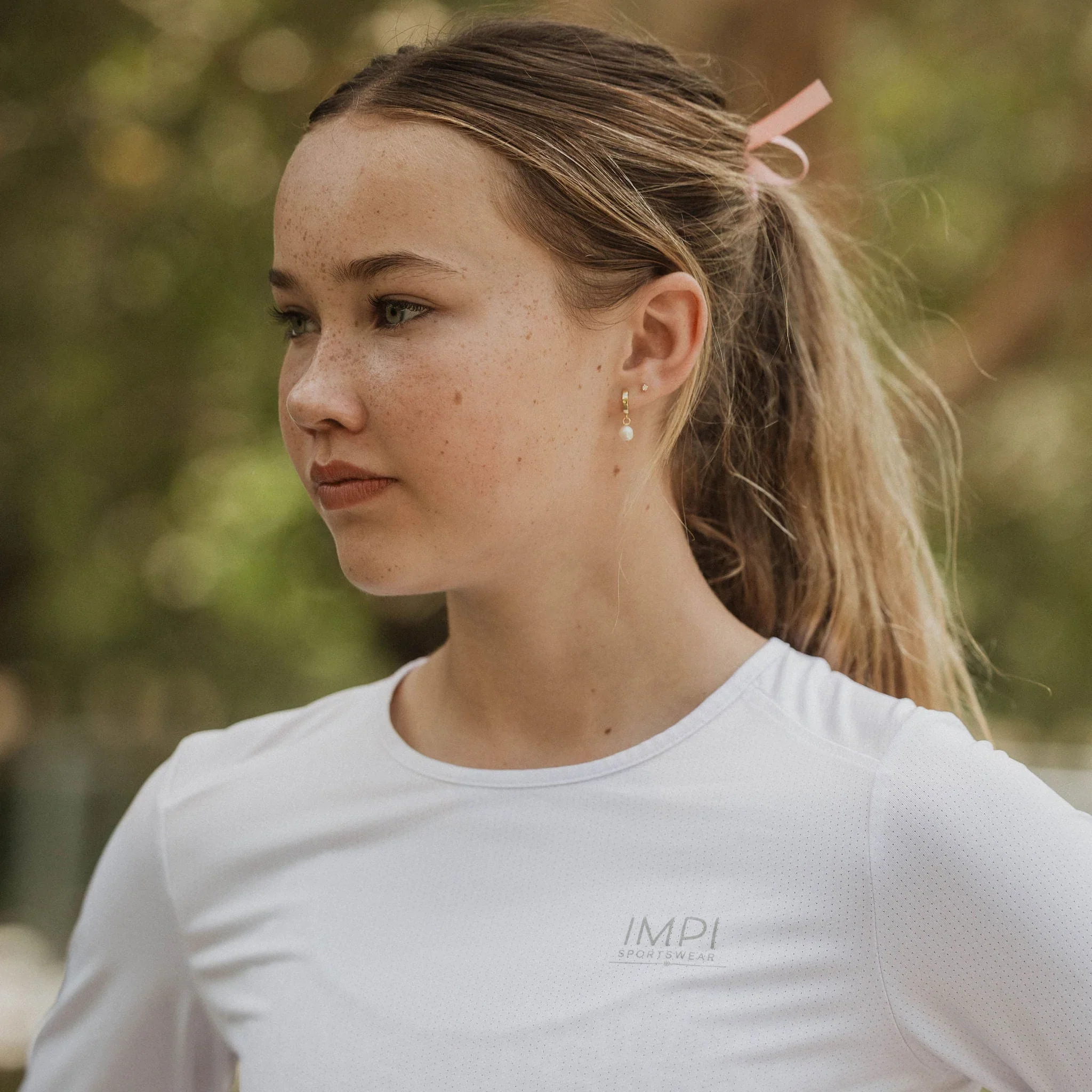 IMPI Long Sleeve Running Tee - White - Image 9