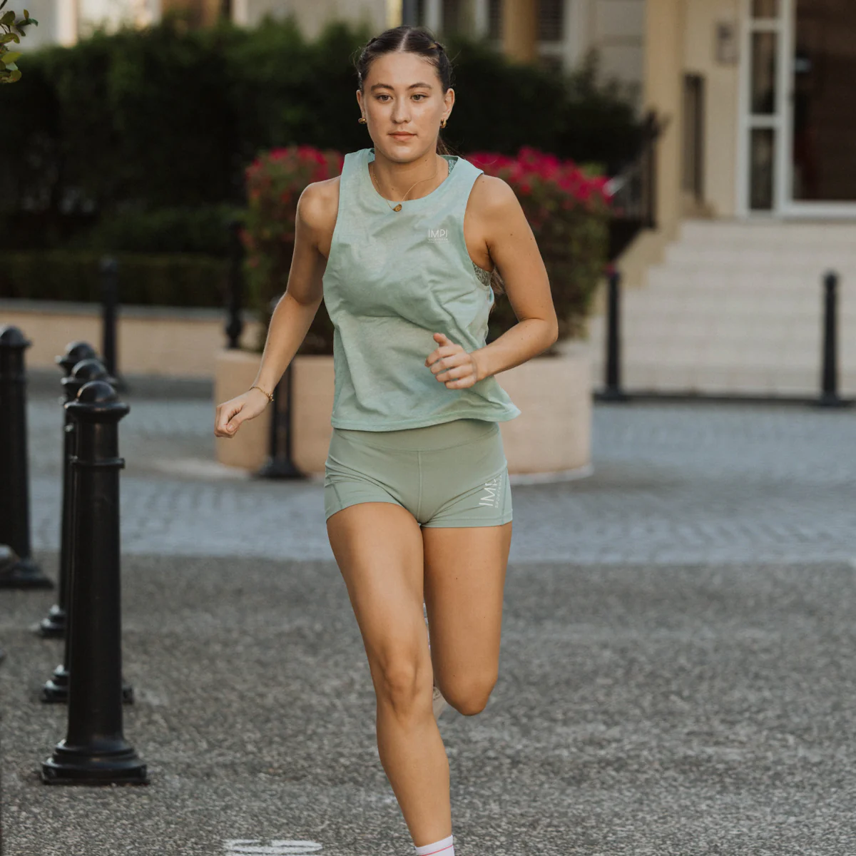 IMPI Open Back Running Singlet - Matcha - Image 10