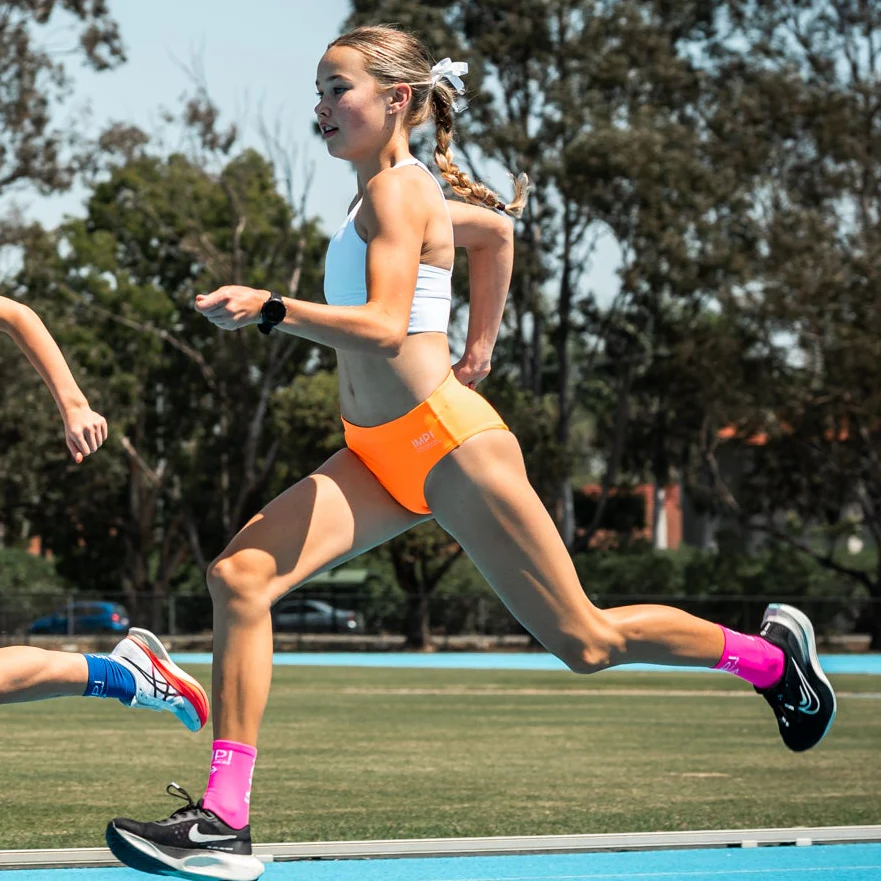 IMPI Racing Briefs - Fluoro Orange - Image 3