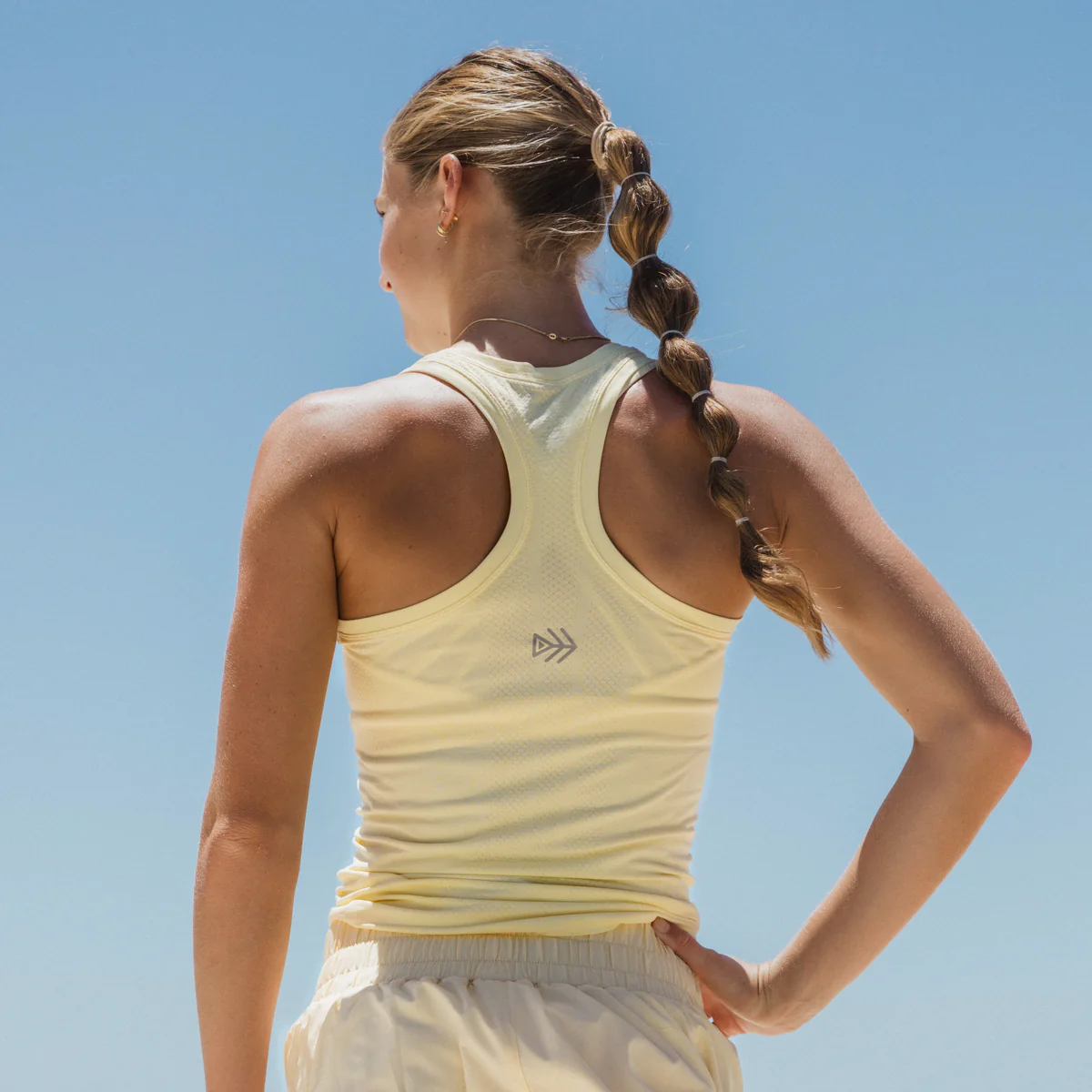 IMPI Seamless Running Singlet - Yellow Sorbet - Image 7