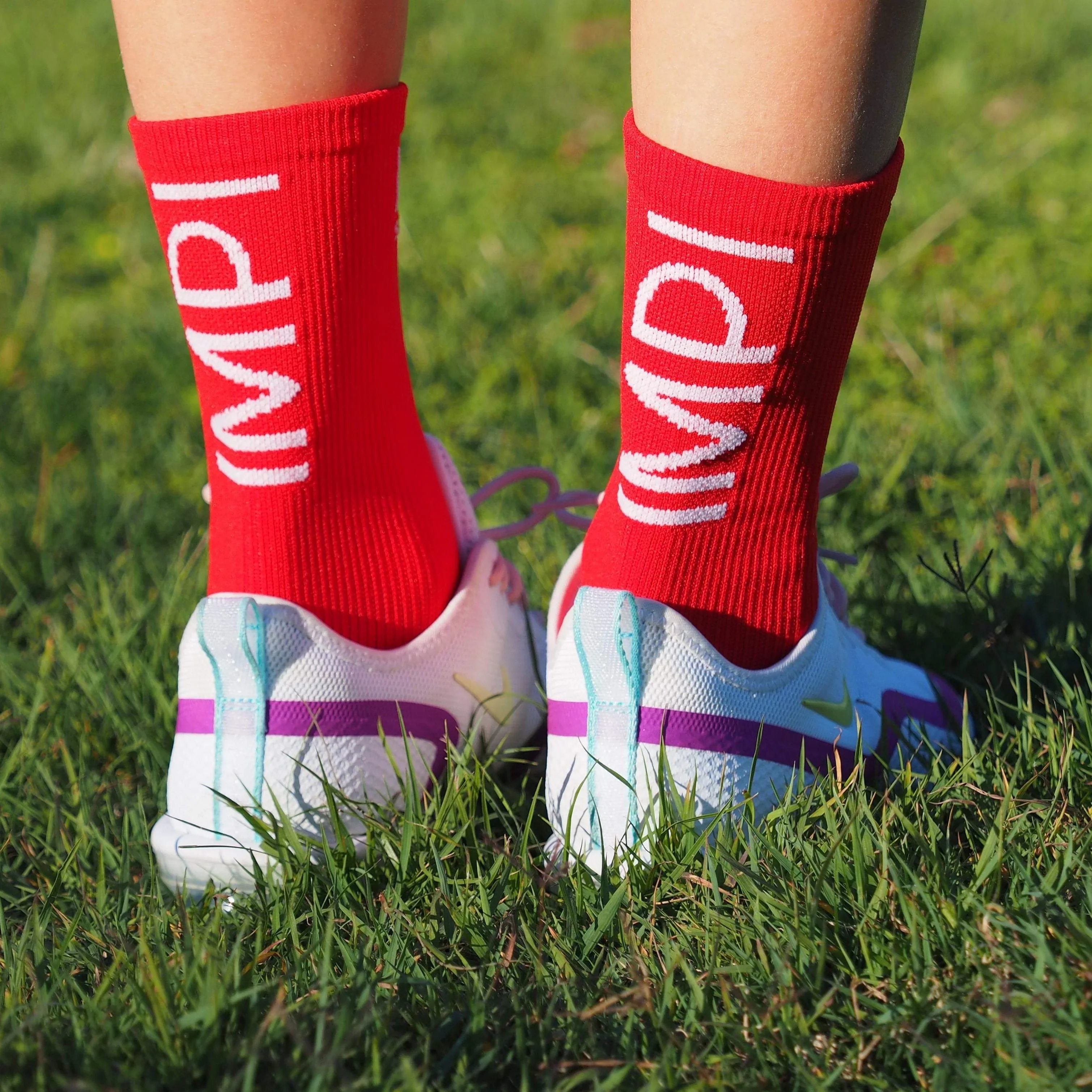 IMPI Socks - Red/White - Image 7