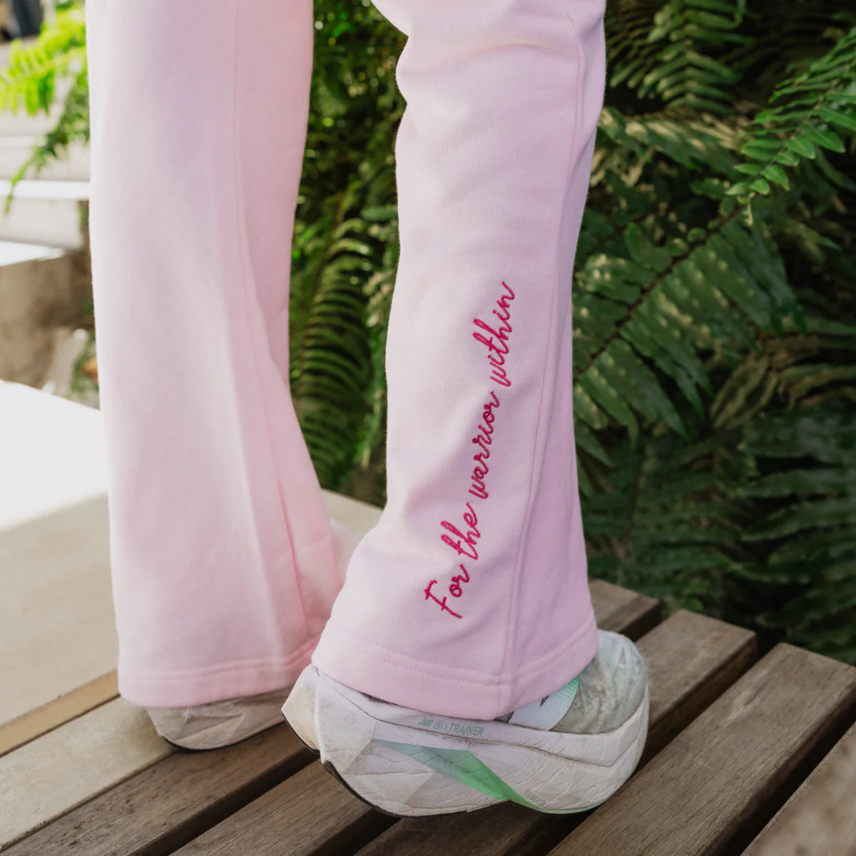 IMPI Wide Leg Track Pant - Sorbet Pink - Image 5