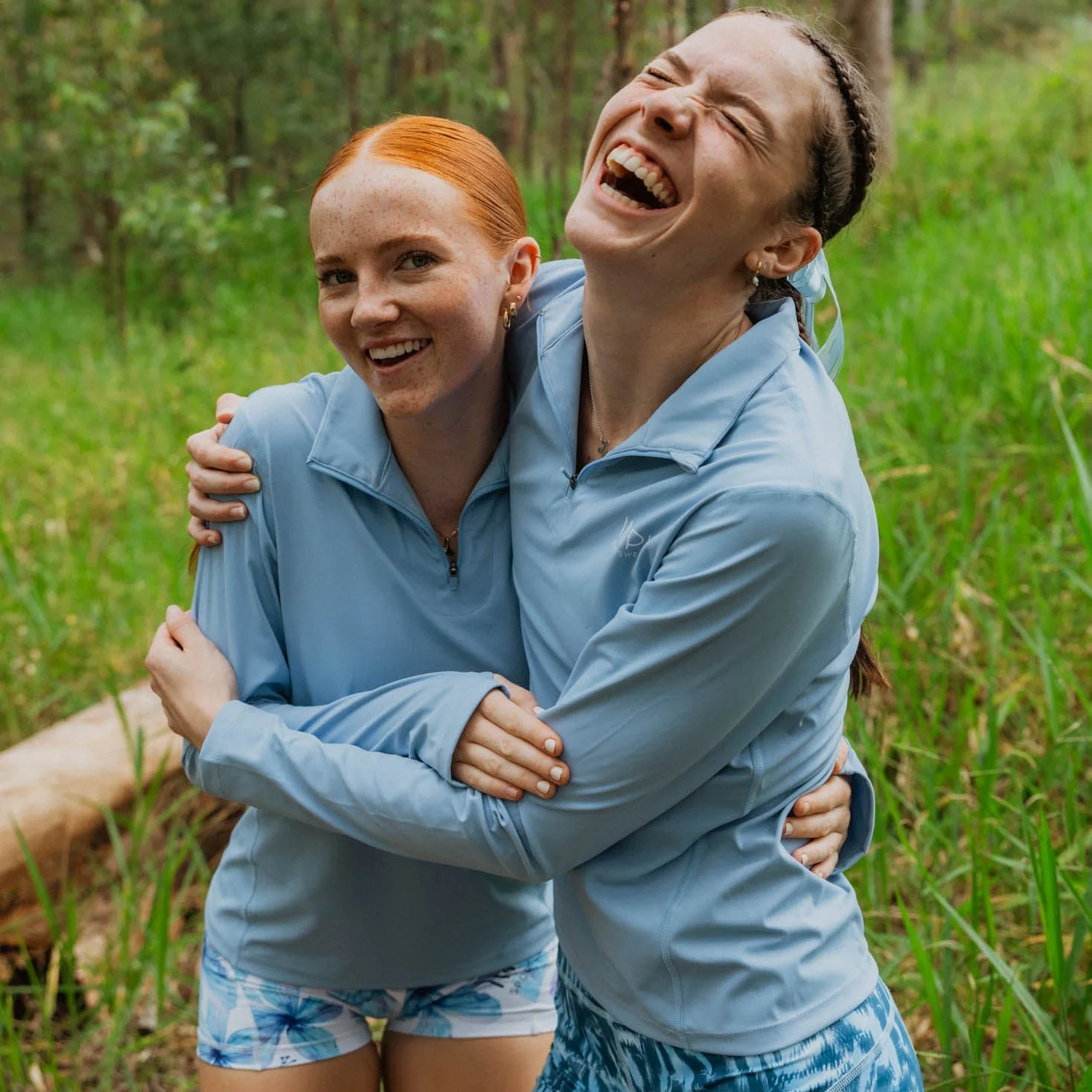 IMPI 1/4 Zip Running Top - Blue Zen - Image 12