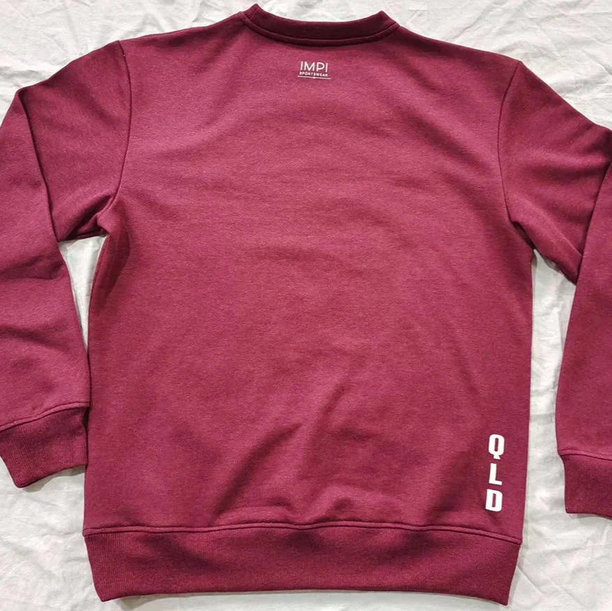 QLD Athletics - Unisex Crewneck Fleece - Image 7