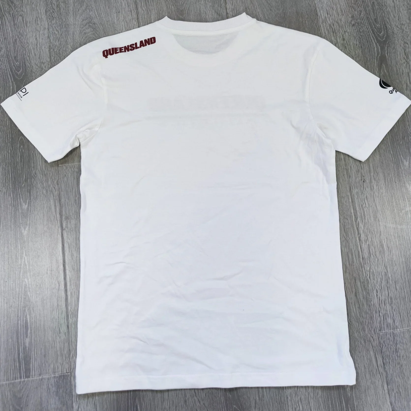 QLD Athletics - Unisex White Tee - Image 6