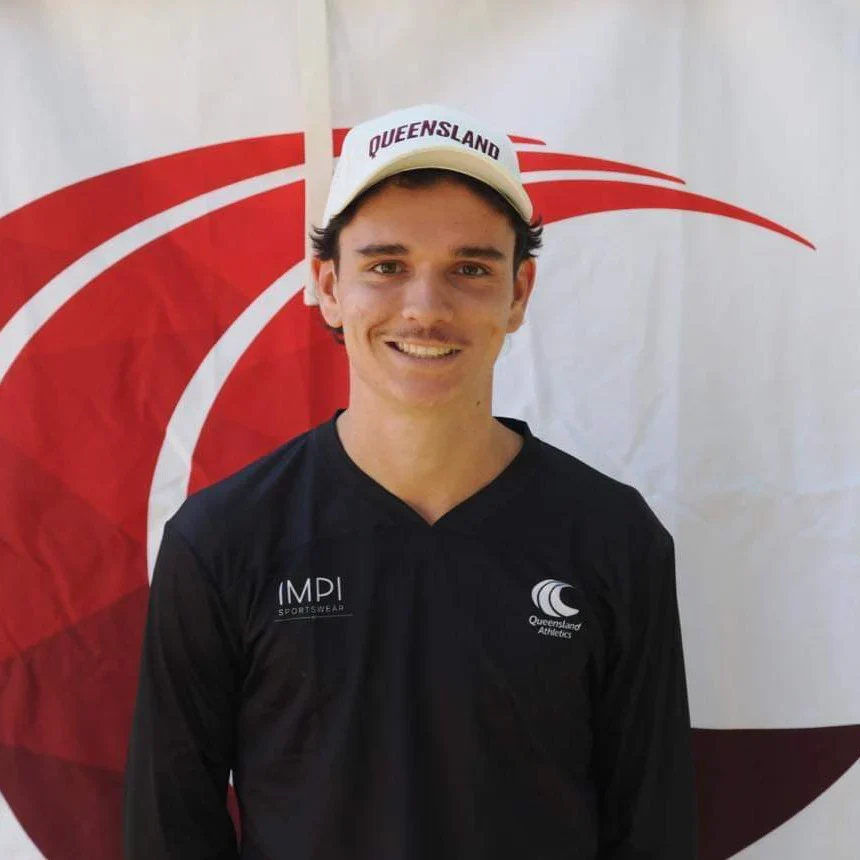 QLD Athletics - White Cap - Image 5